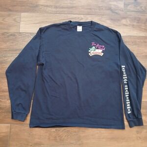 The Horny Toad Shirt mens XL Blue Toad‎ Cove Offshore Super Series Championship